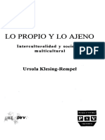Lo Propio y lo Ajeno - Ursula Klesing Rempel.pdf