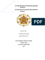 Laporan Photomodeler Scanner PDF