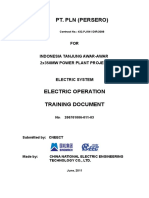03-Electric Operation Training Document