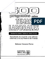 500 Preguntas Derecho Laboral