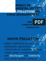 Childhood Impact of Water Pollution