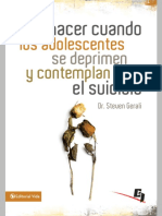 +suicidio - Que Hacer Cuando Los Adolecentes Se Derprimen y Contemplan El Suicidio PDF