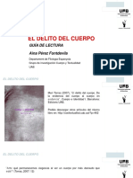 Guía de Lectura-El Delíto Del Cuerpo PDF