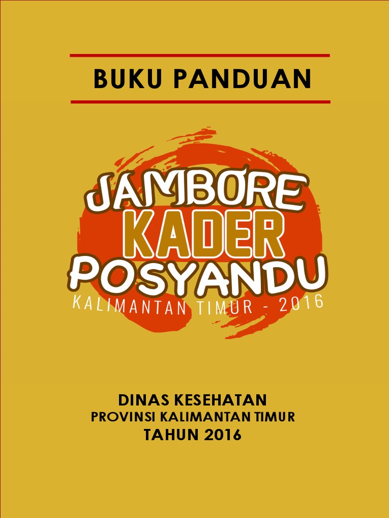 Panduan Jambore Kader Posyandu 2016 | PDF