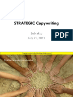 Subiakto - Copywriting Strategic