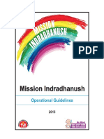 Updated Operational Guidelines For Mission Indradhanush