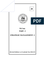 Introduction to Strategic Management Book