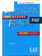 Communication Progressive Du Francais Niveau intermediare