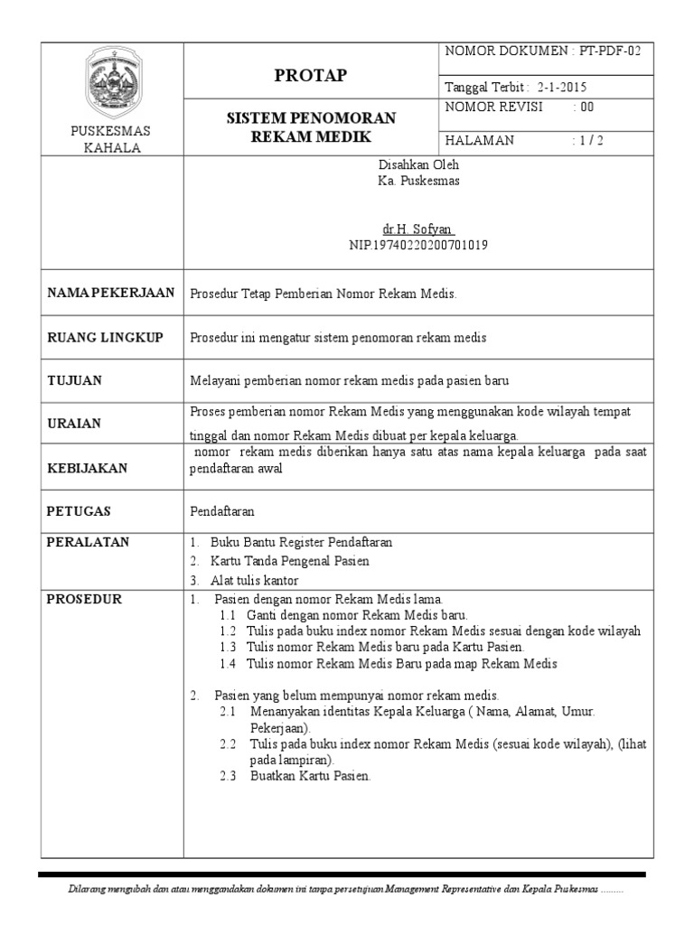 Penomoran | PDF