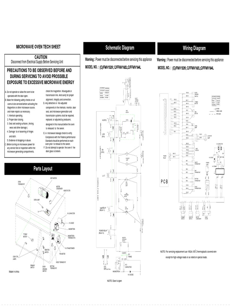 Microwave Schematic Microwave Relay