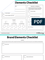 BBC - Brand Elements Checklist 