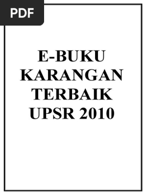 E Karangan Upsr Pdf