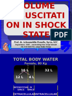Volume Resuscitation in Shock State Ppds I Prof Hanafi