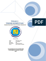 Teknik Komputasi - Pembuktian Sifat Sifat Matriks Transpose Menggunakan MATLAB