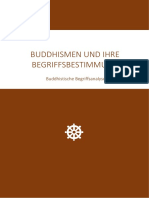 Buddhismen Und Ihre Begriffsbestimmung: Buddhistische Begriffsanalyse