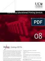 Canterbury Educational Printing Services: Working With PDF