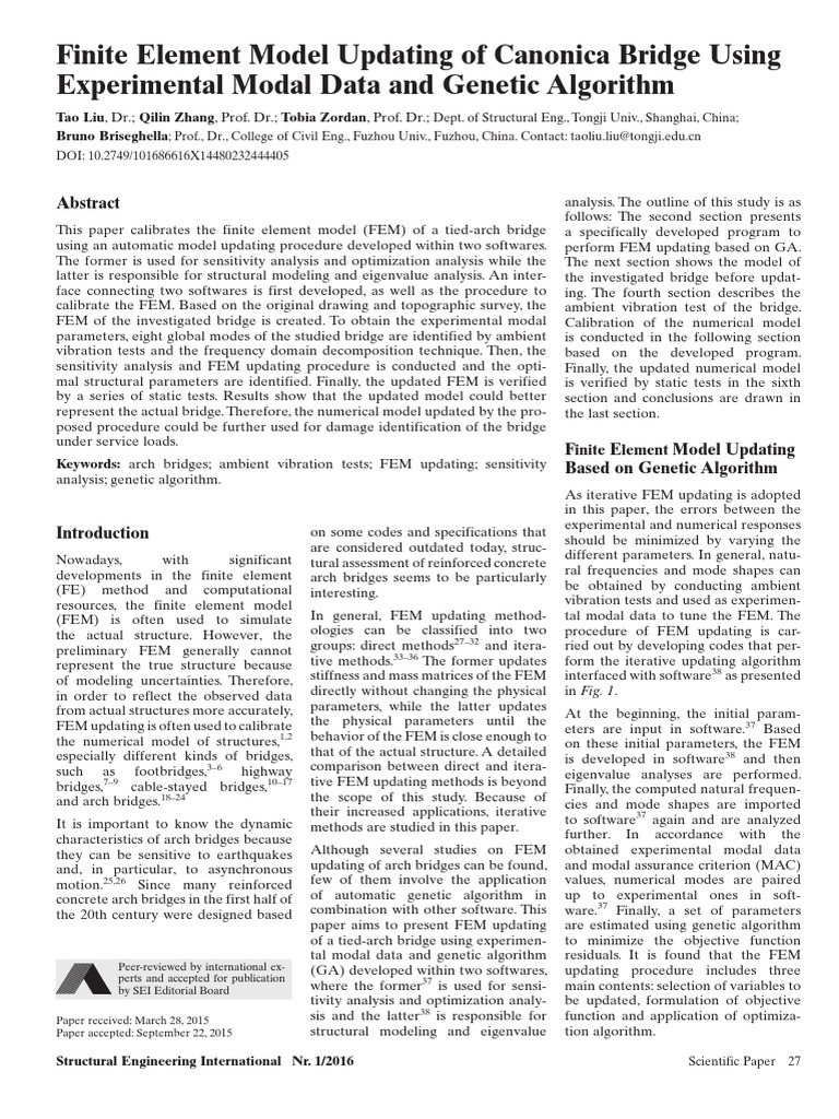 Genetic Algorithm Optimization Pdf