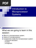 Microprocessor Based System Communication