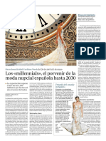 Los, El Porvenir de La Moda Nupcial Española Hasta 2030