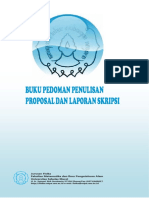 Pedoman Penulisan Proposal Dan Skripsi 2013 PDF