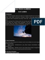 Materi Rock Climbing