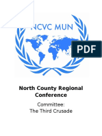 North County Regional Conference: Committee: The Third Crusade