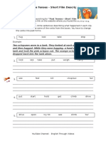 Narrative Tenses Oktapodi Worksheet