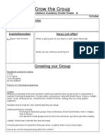 Grow The Group Template Kinder