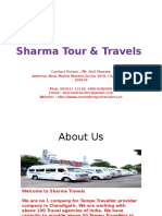 Rental Tempo Traveller