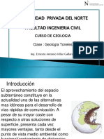 Clase - 14 - Geología Tuneles PDF
