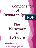 Basic Components of Computer System