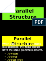 Parallel Structure (Seniors)