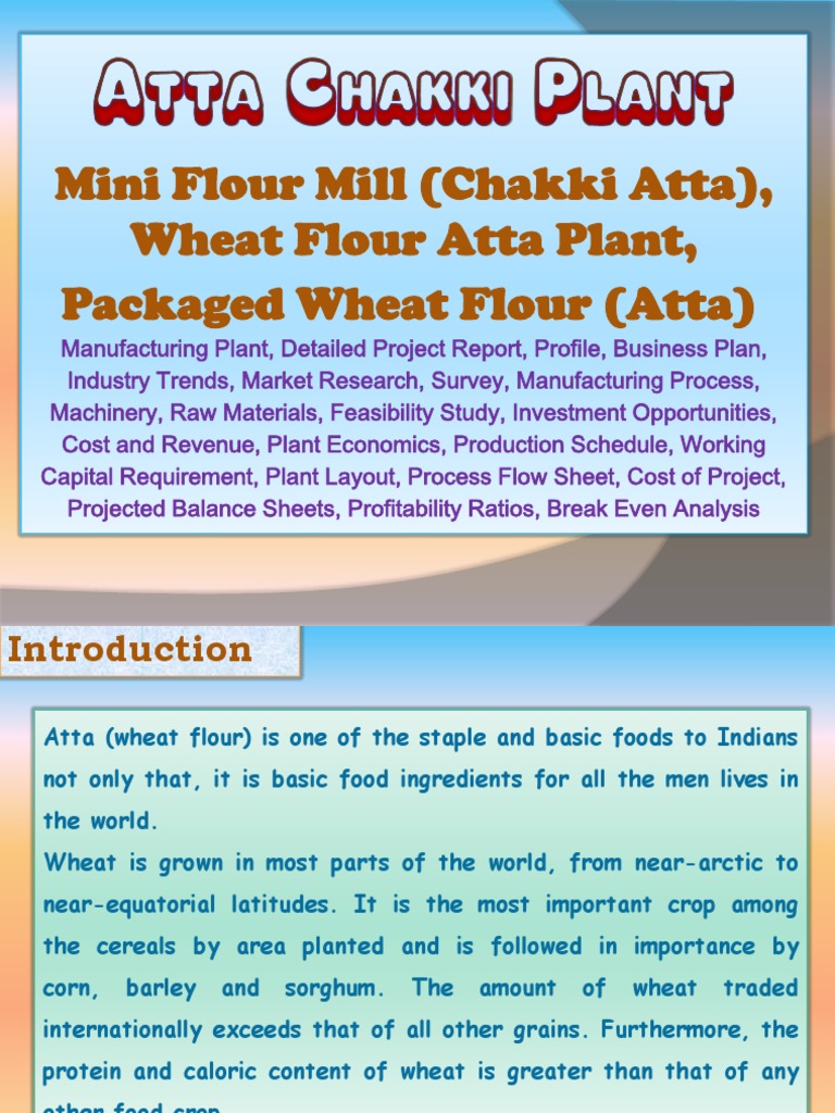 Atta Chakki Plant Mini Flour Mill Chakki Atta Wheat Flour Atta Plant