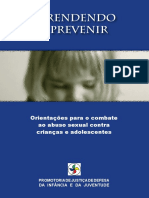 Cartilha Aprendendo a Prevenir Mpdft 2006
