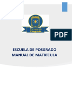 Manual Sistema de Matricula Posgrado 1