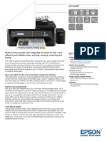 Multi-Function Printer With Integrated Ink Tanks For Fast, Cost-Effective and Reliable Colour Printing, Copying, Scanning and Faxing