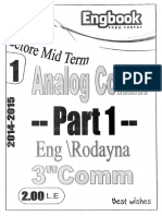 Analog Comm Part 1 Course#01 (Rodayna) PDF