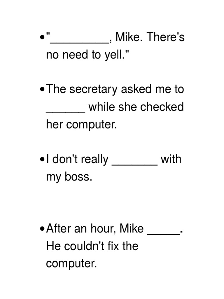 IS IT POSSIBLE TO USE THE VERB FILL WITH THE WORD SHORTAGE visual data 6
