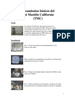 Lineamientos Básicos Del Test Mastitis California (TMC) : Equipo