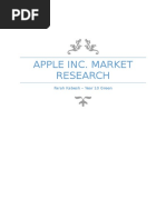 Apple Marketing Research