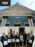 99 ° ANIVERSÁRIO DA ARLS ESTRELA UBERABENSE N°0941 – GOBMG - 01 DE ABRIL DE 2017 da E .`. V .`. 