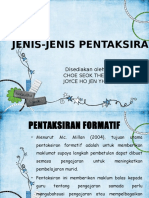 Jenis Pentaksiran