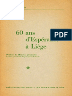 60 Ans D'espéranto À Liège