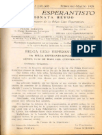 Belga Esperantisto - 168-169 - 1929feb-Mar