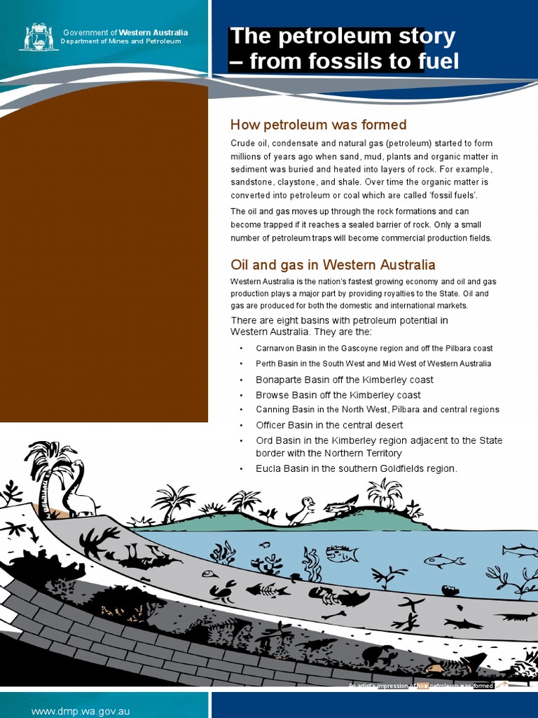 Key Facts The Petroleum Story From Fossils To Fuel PDF Petroleum