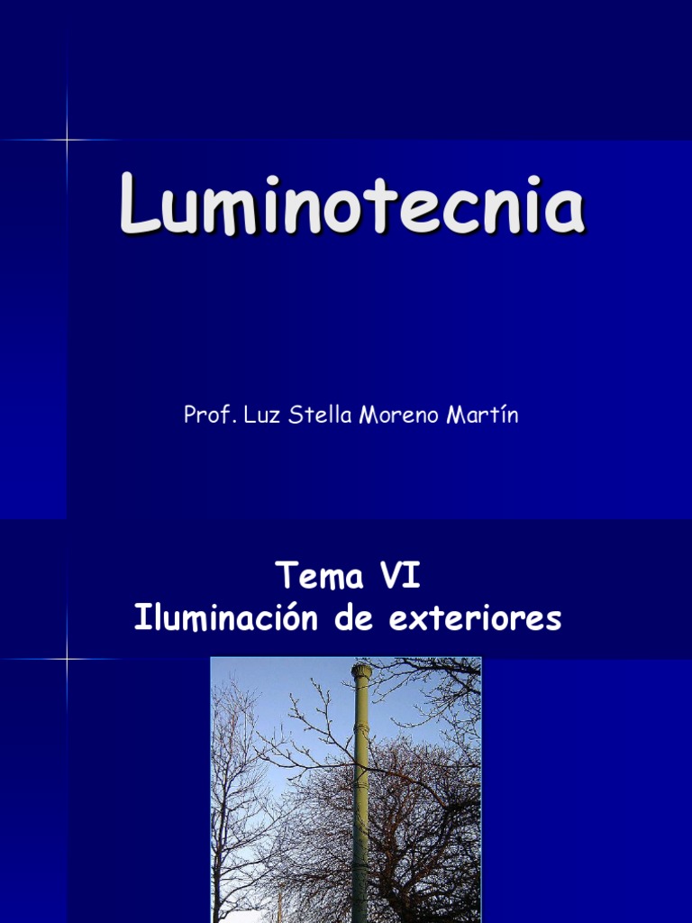 Iluminacion de Exteriores PDF | PDF | Encendiendo | Luz de la calle