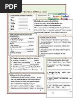 Present Perfect Simple WS