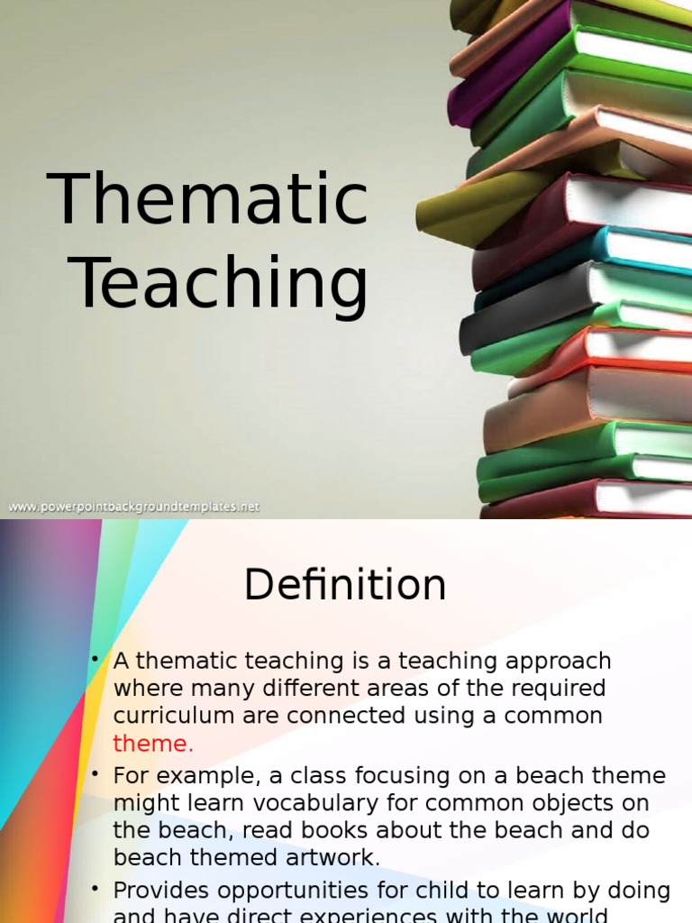 thematic order definition