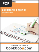 Leadership Theories: Download Free Books at