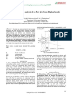 Computational Analysis of Co-Flow Jets From Elliptical Nozzle